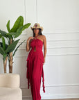 coordinato havana rosso