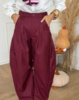 Pantalone bordeaux