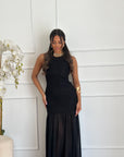 abito pizzo nero