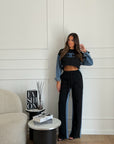 Tuta e denim black