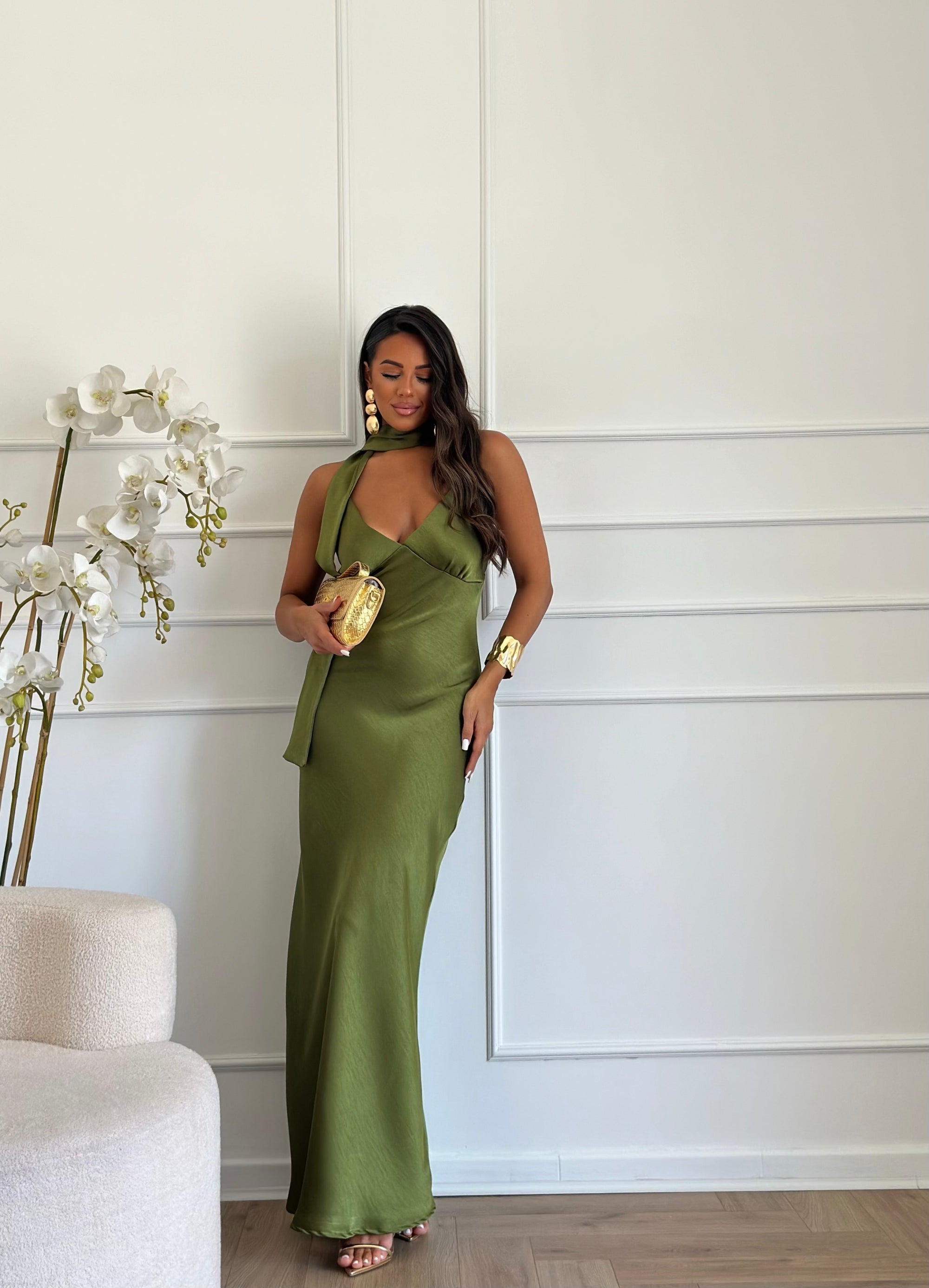 abito sophia verde