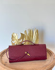 Clutch bordeaux