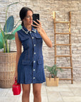 Abitino in denim luxury
