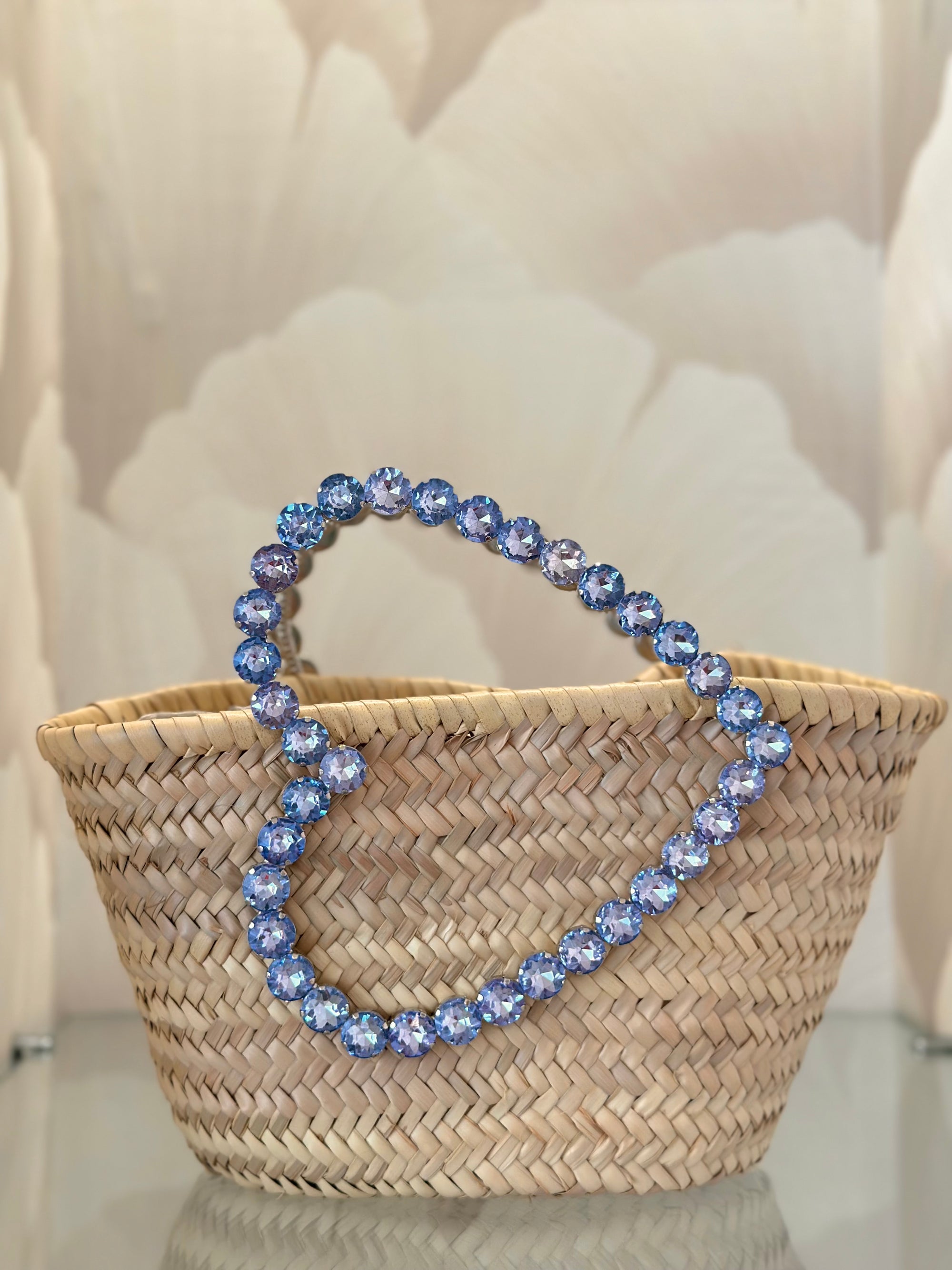 Borsa in paglia piccola luxury