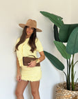 Coordinato fru fru giallo