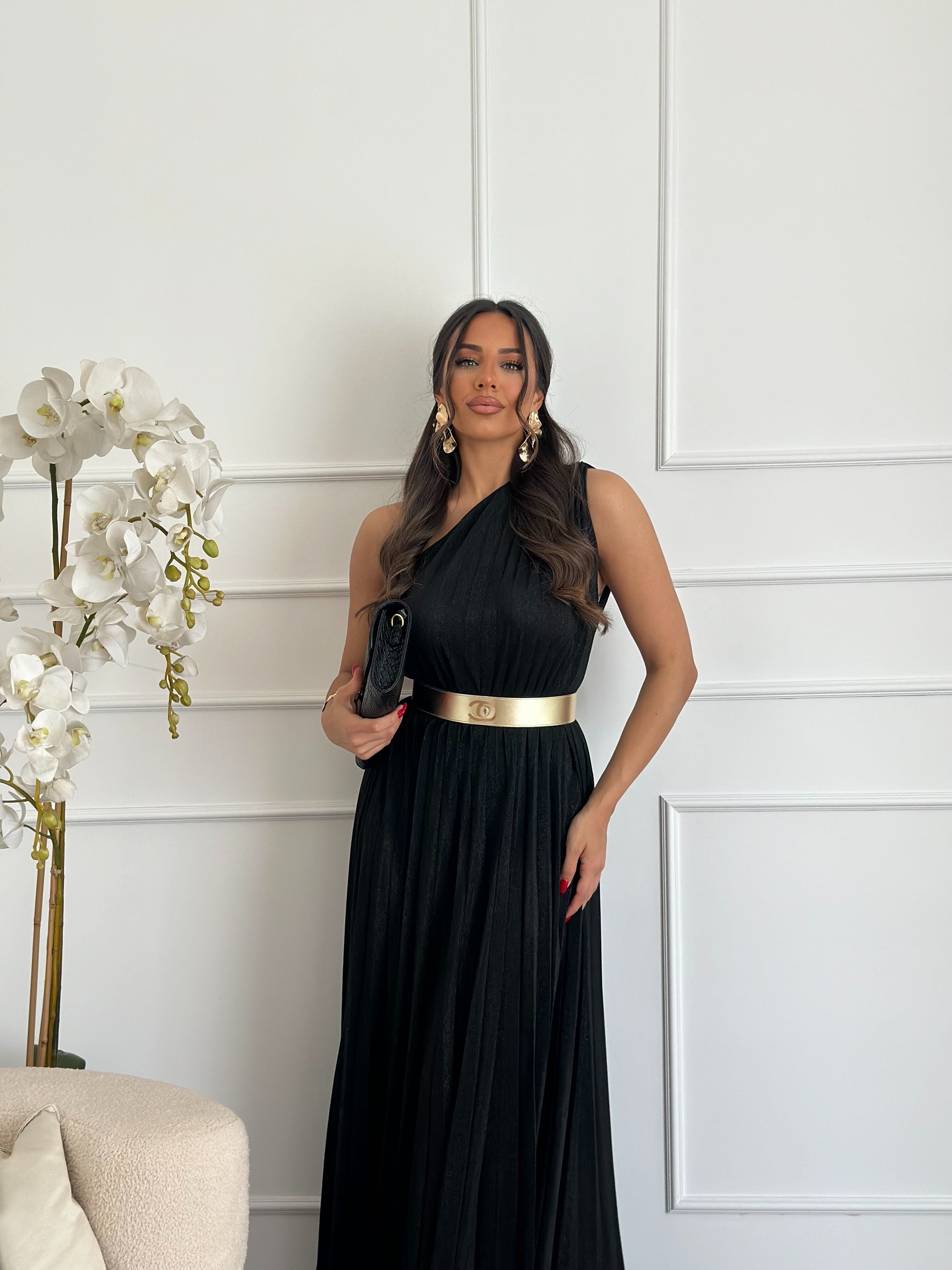 Abito lurex nero