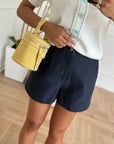 Maglia botton bianca