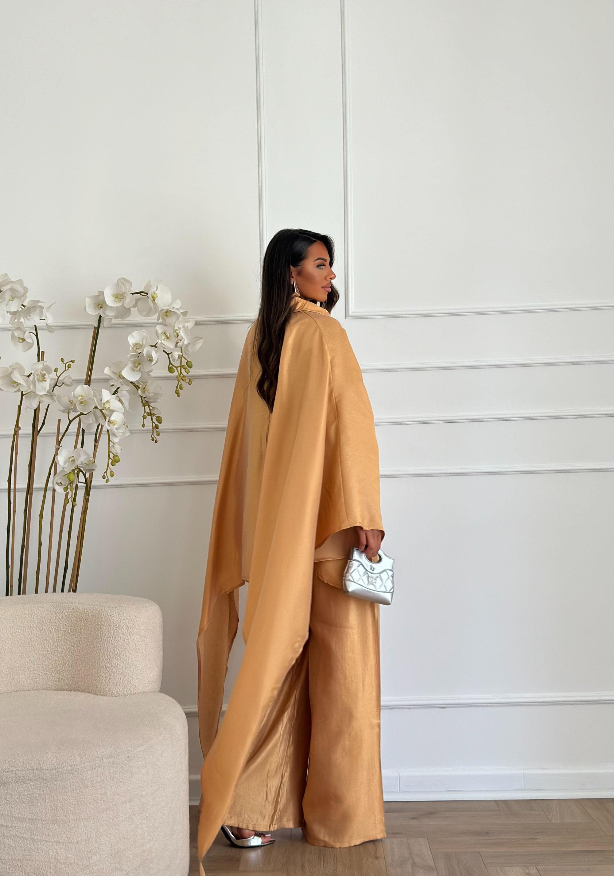 Coordinato mantella bronzo