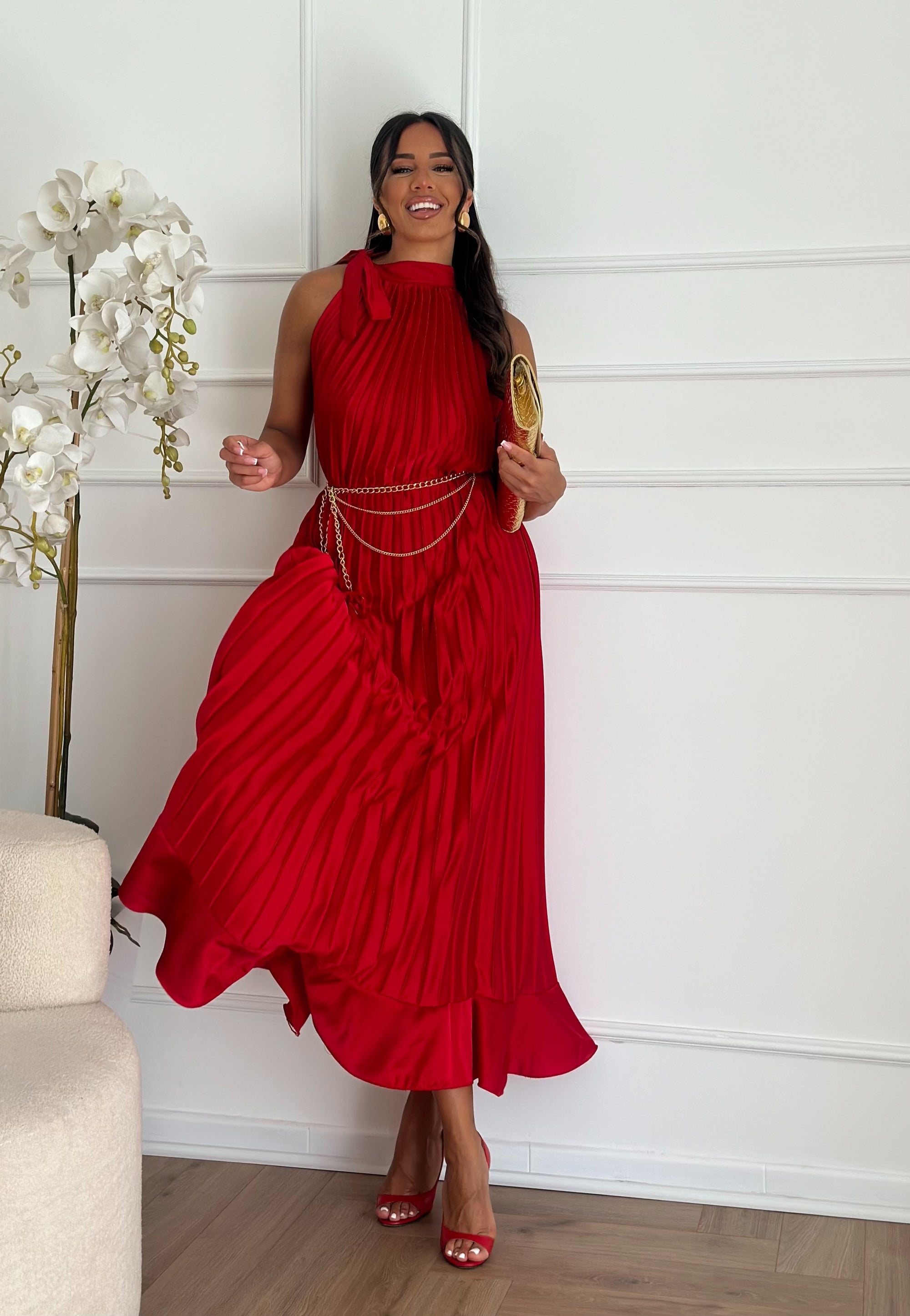 Abito jennifer rosso