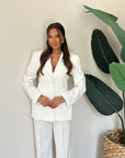 Tailleur secret white