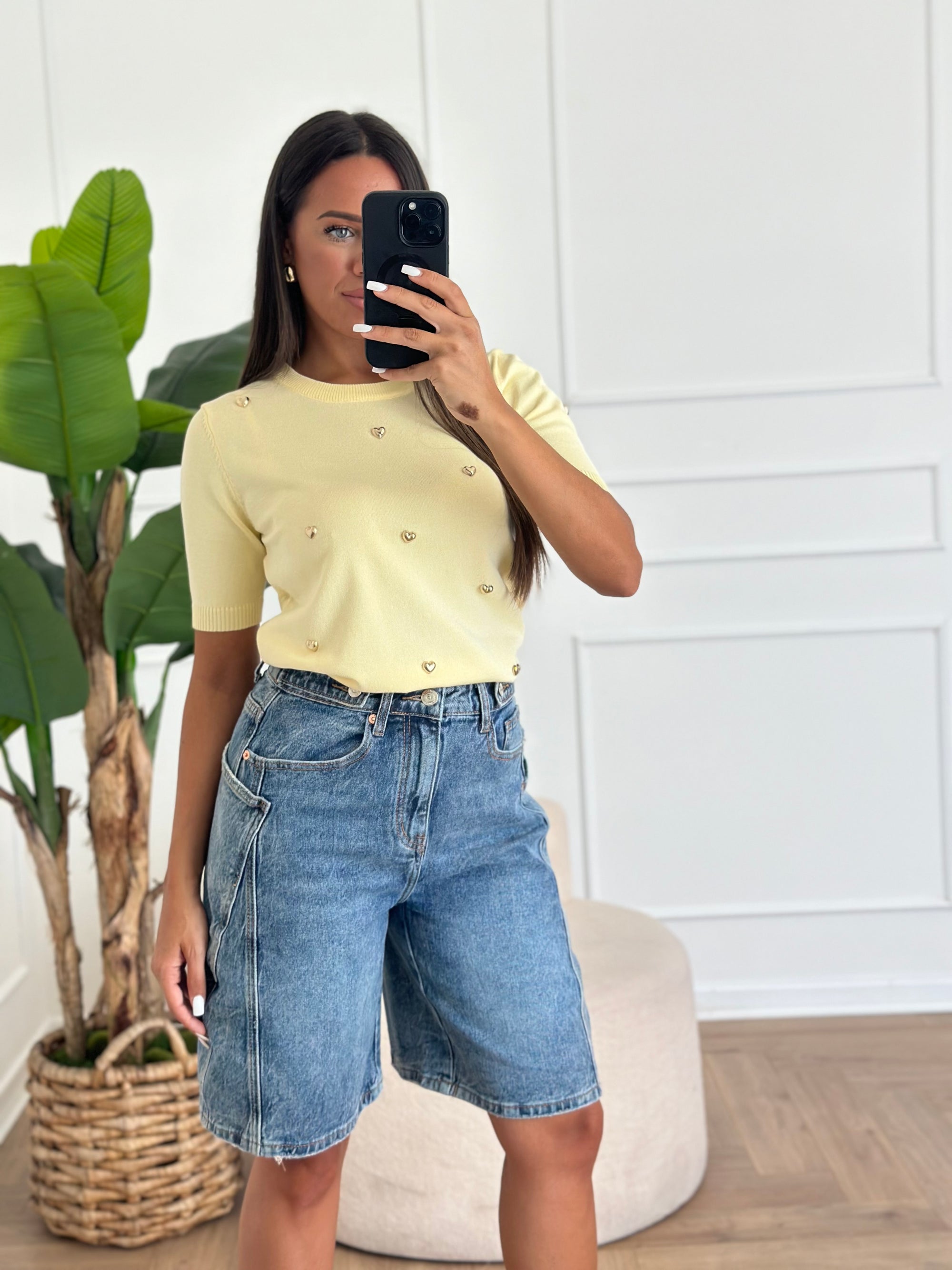 shirt amour gialla