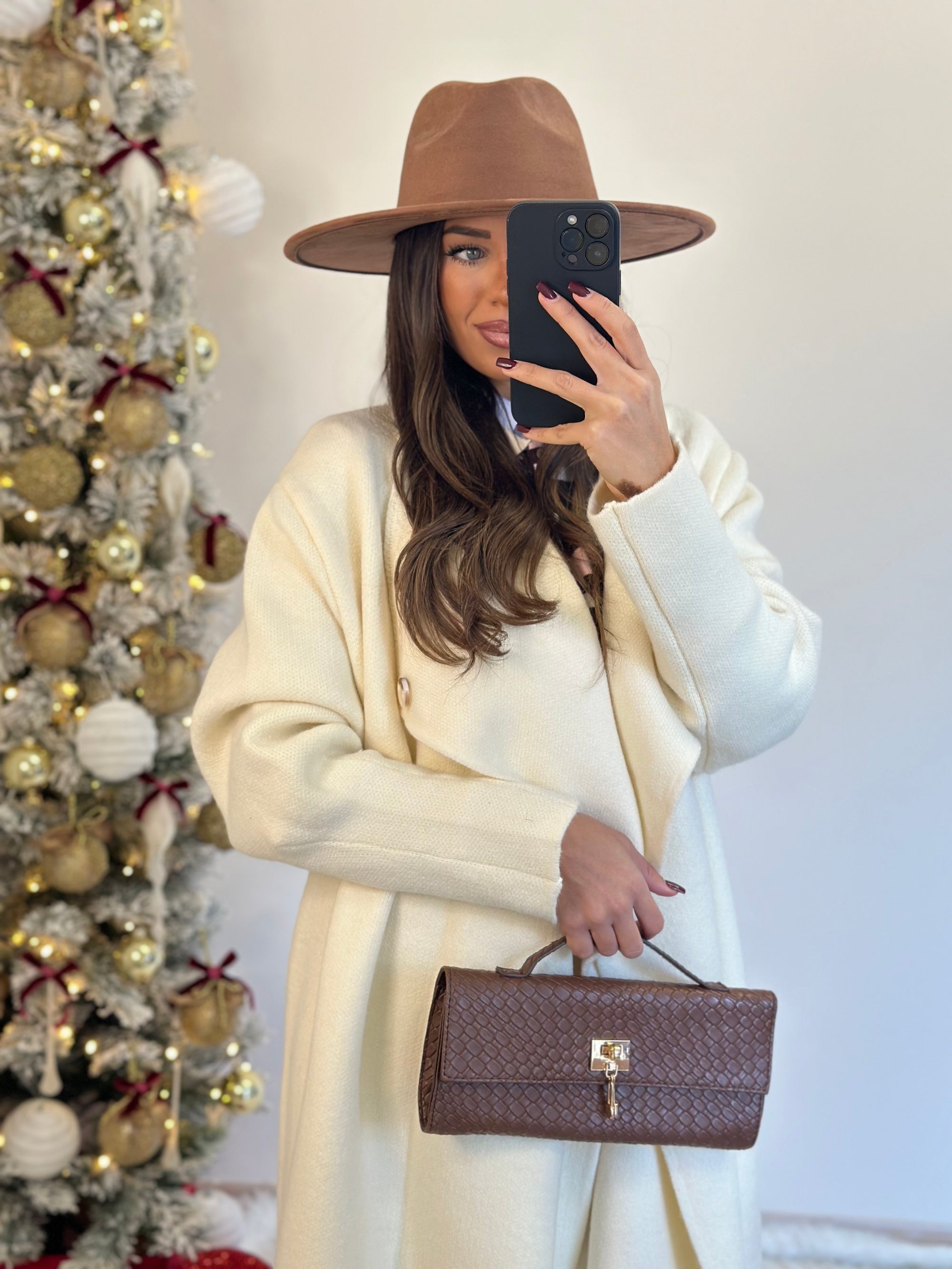 cappotto/cardigan panna