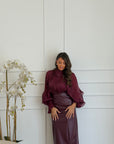 camicia fly bordeaux