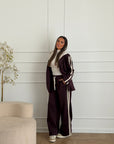 Coordinato Jessica bordeaux