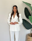 Tailleur secret white