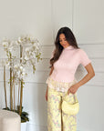 T-shirt corinne rosa