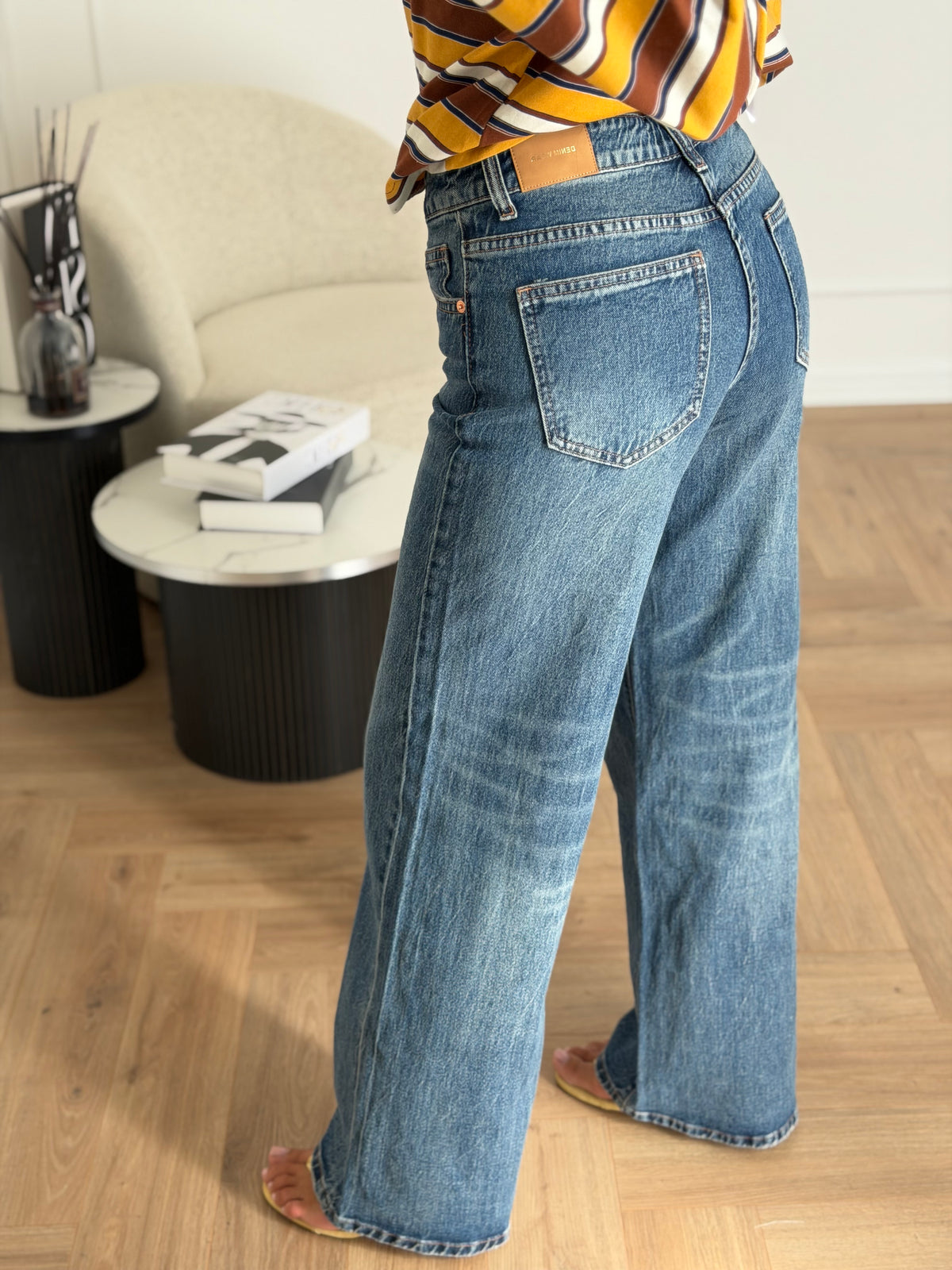 Denim crochet