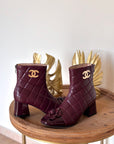 Stivaletto camelia vinaccio