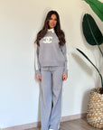 Coordinato fantasy grigio