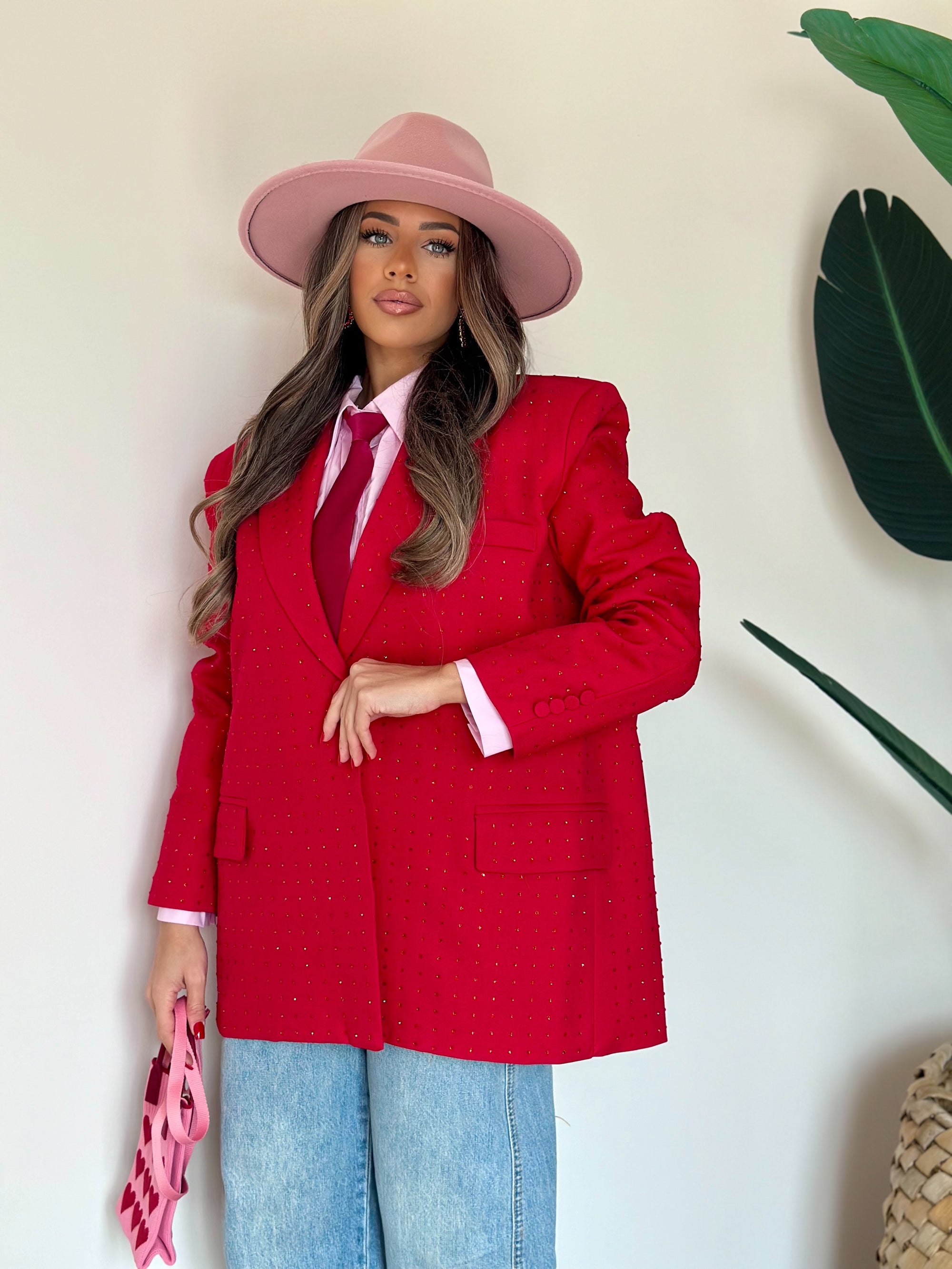 Giacca diamond red