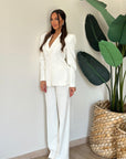 Tailleur secret white