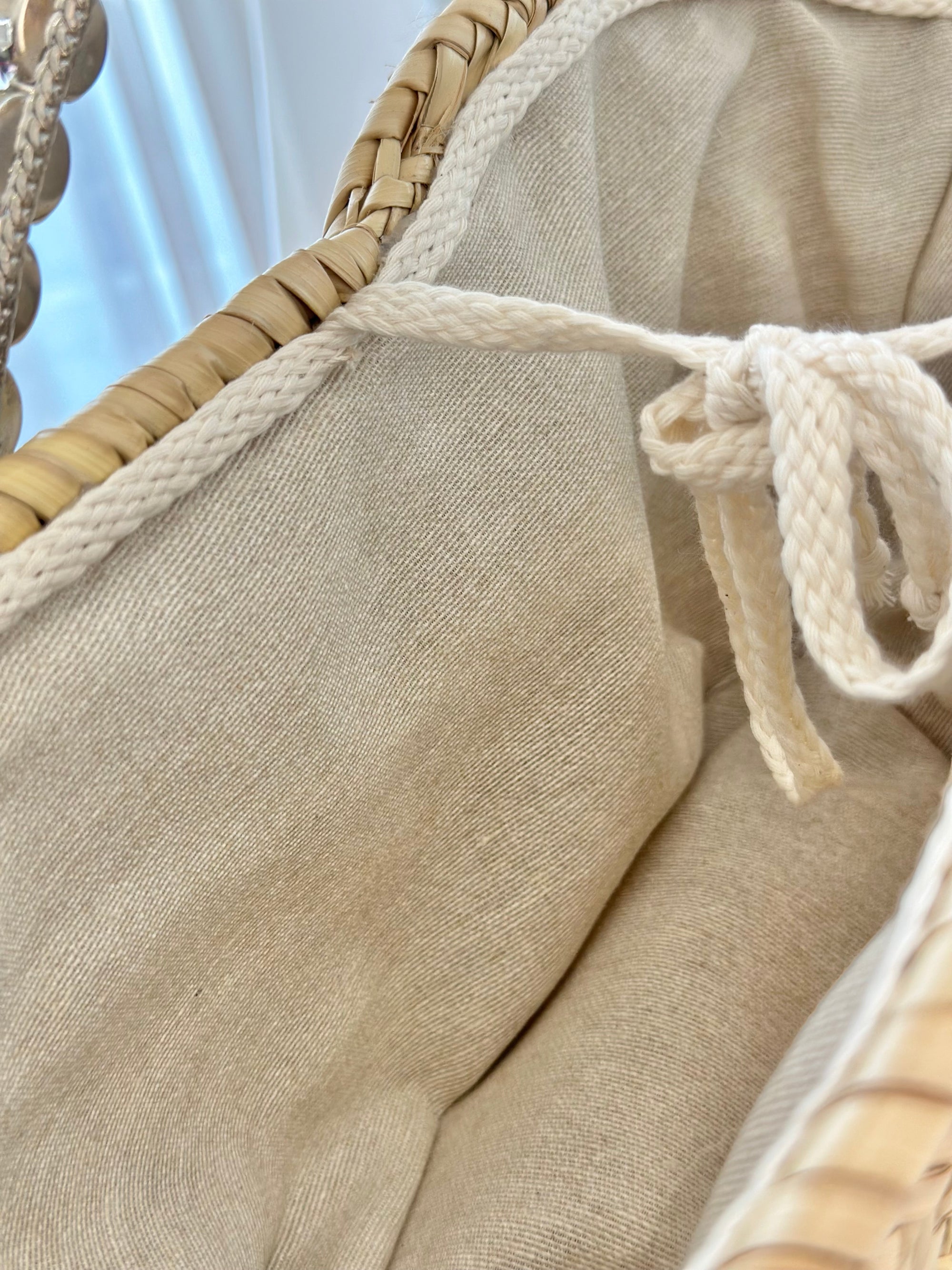 Borsa in paglia piccola luxury