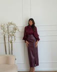 camicia fly bordeaux