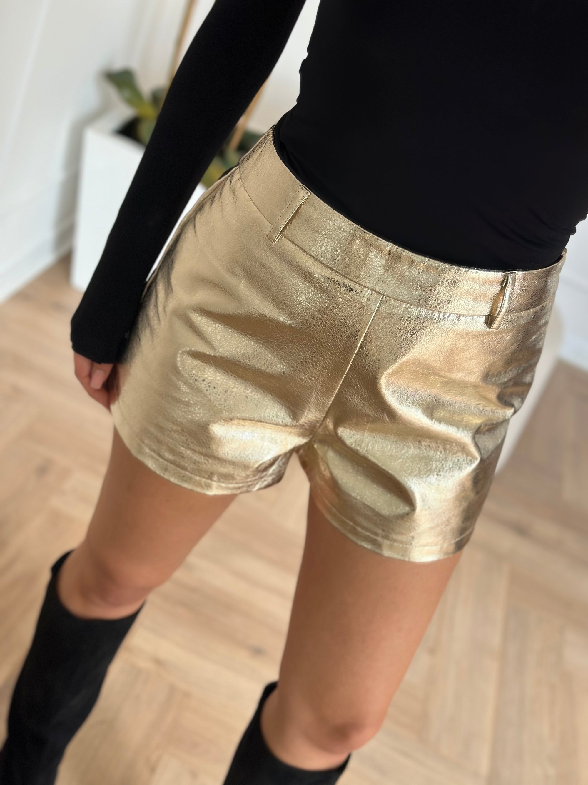 Pantaloncino gold