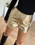 Pantaloncino gold