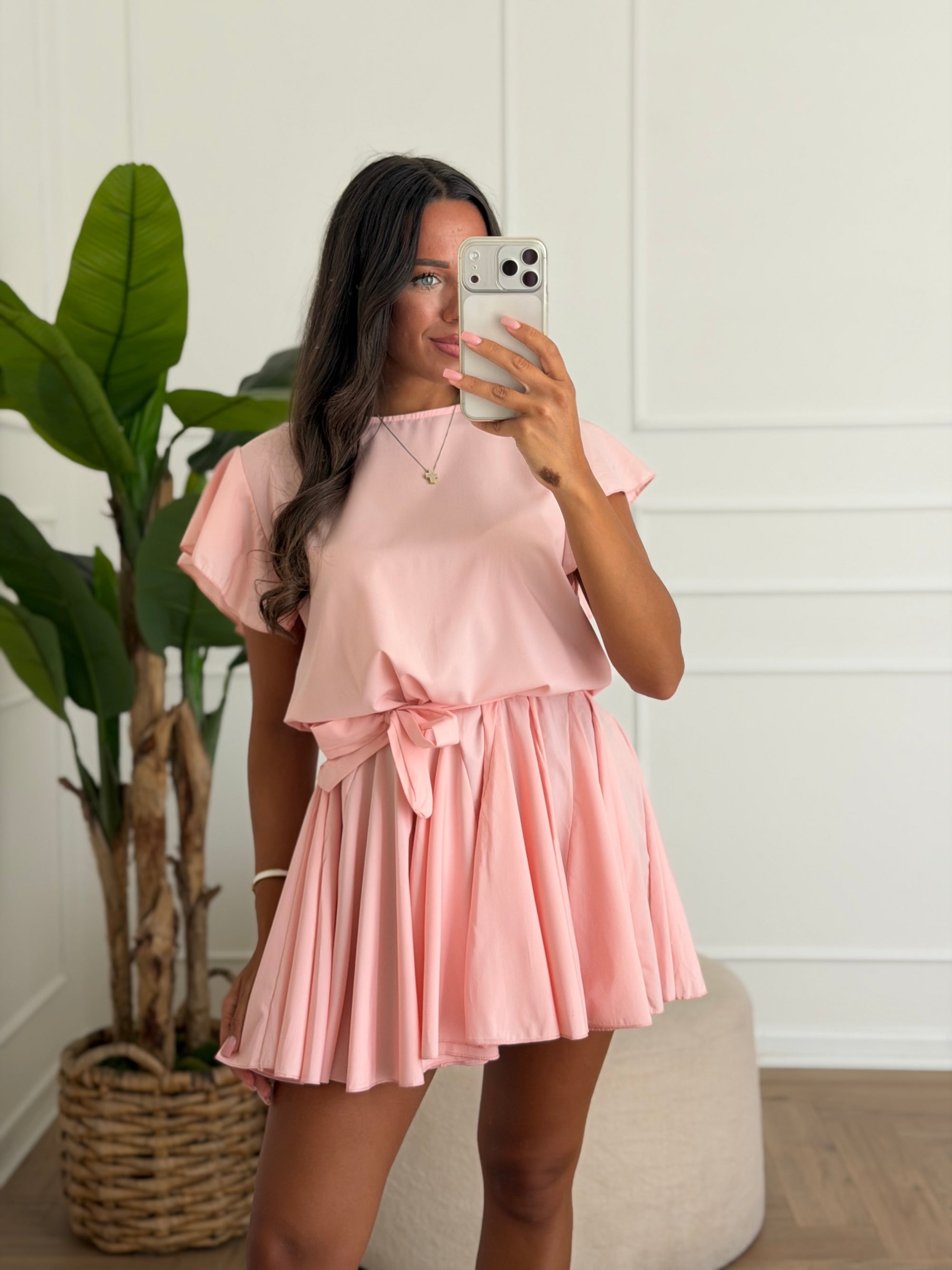 Abitino bambolina rosa