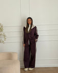 Coordinato Jessica bordeaux