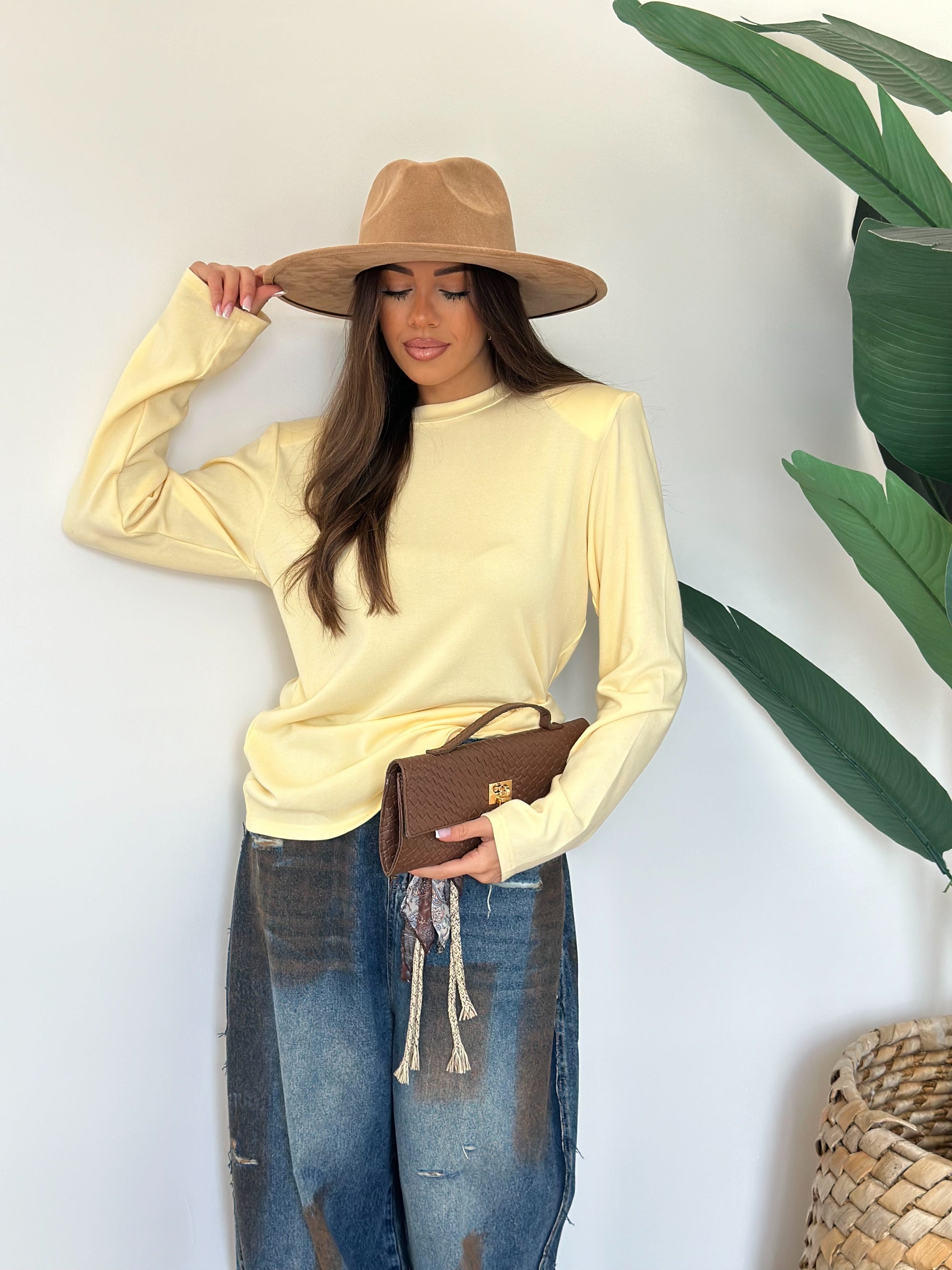 Maglia  lavina gialla