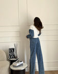 Tuta e denim white