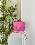 pochette camelia rosa