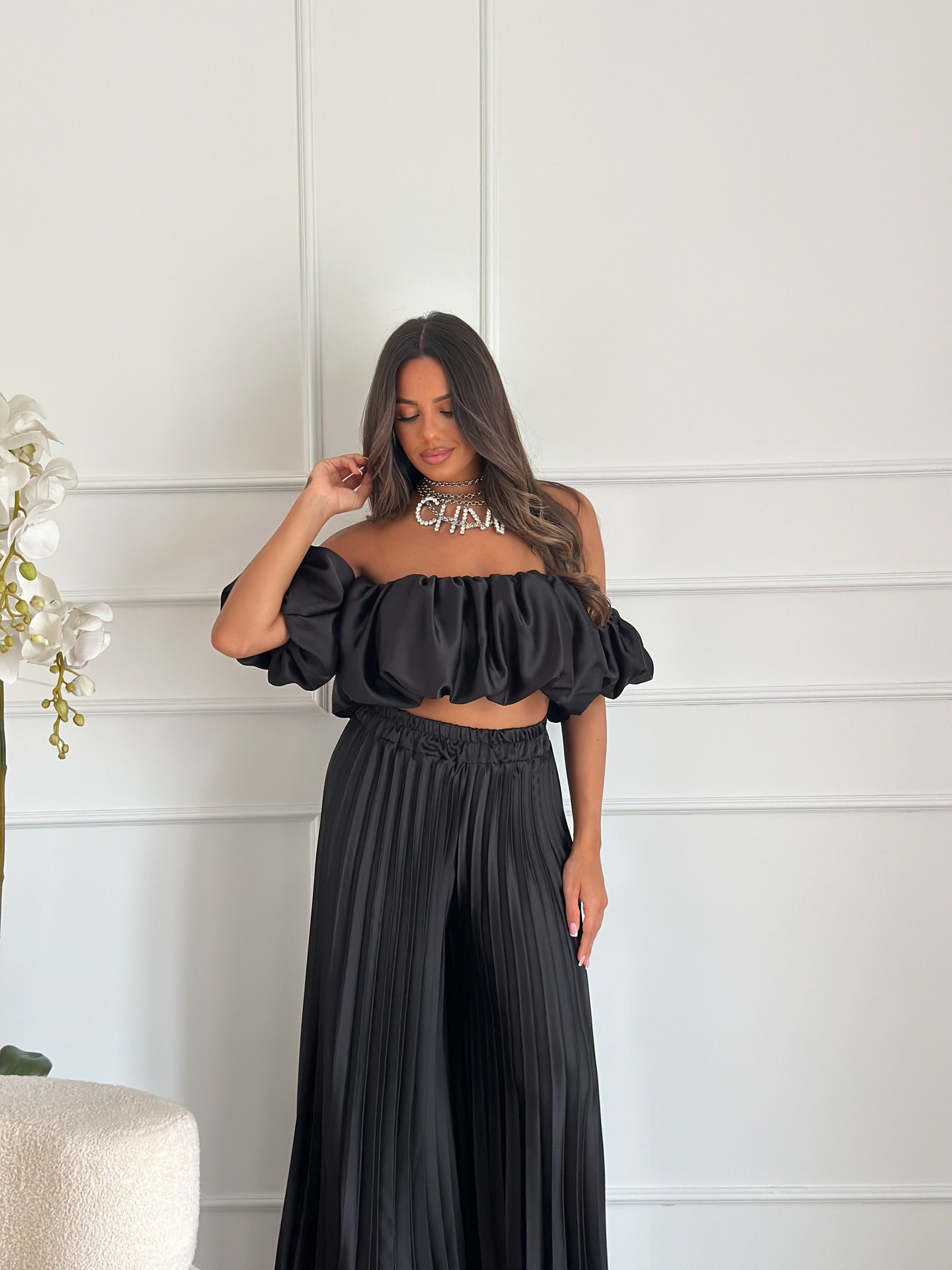 coordinato taylor nero