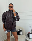 giacca melany bordeaux