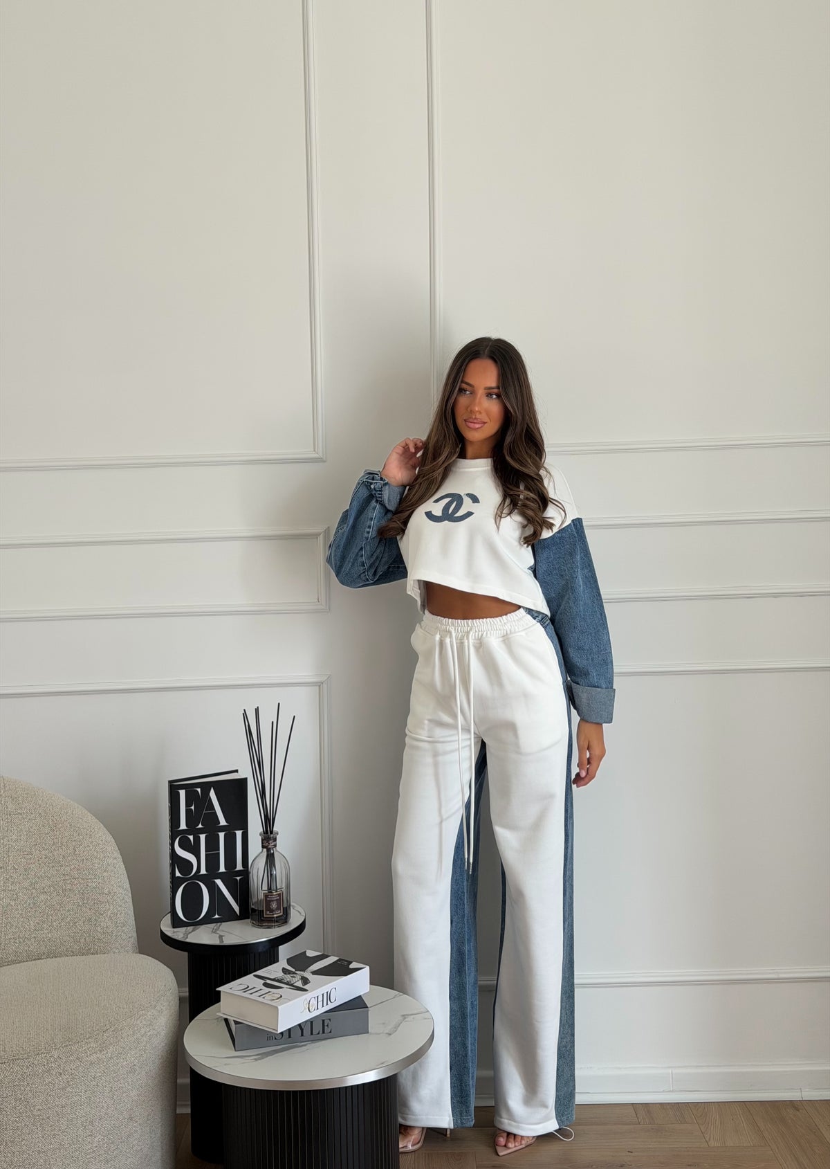 Tuta e denim white