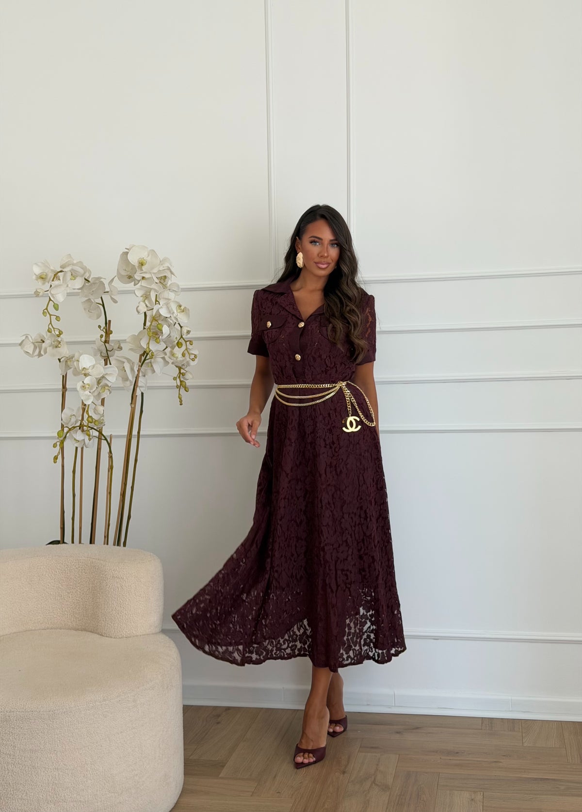 Abito ginevra bordeaux