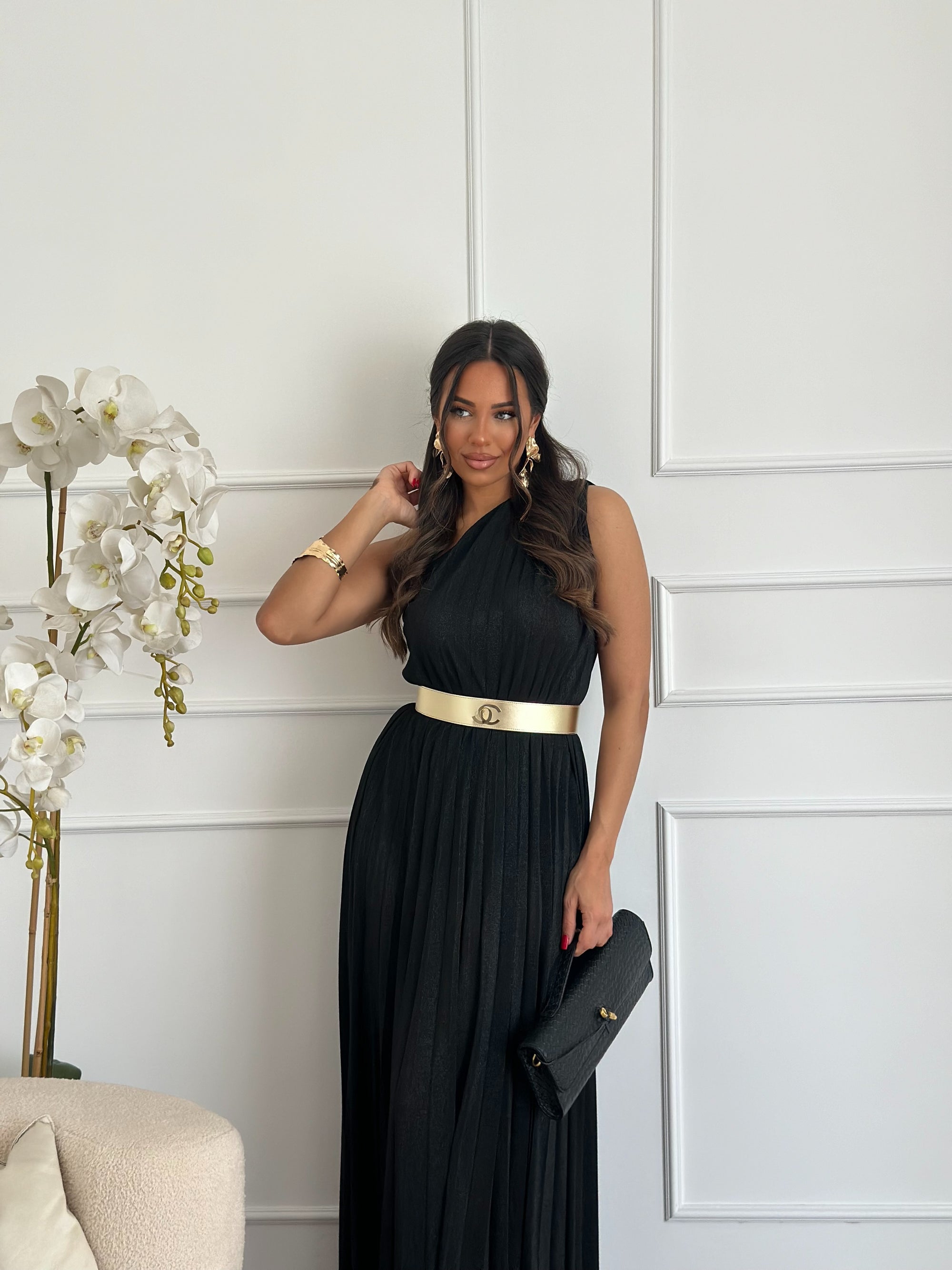 Abito lurex nero