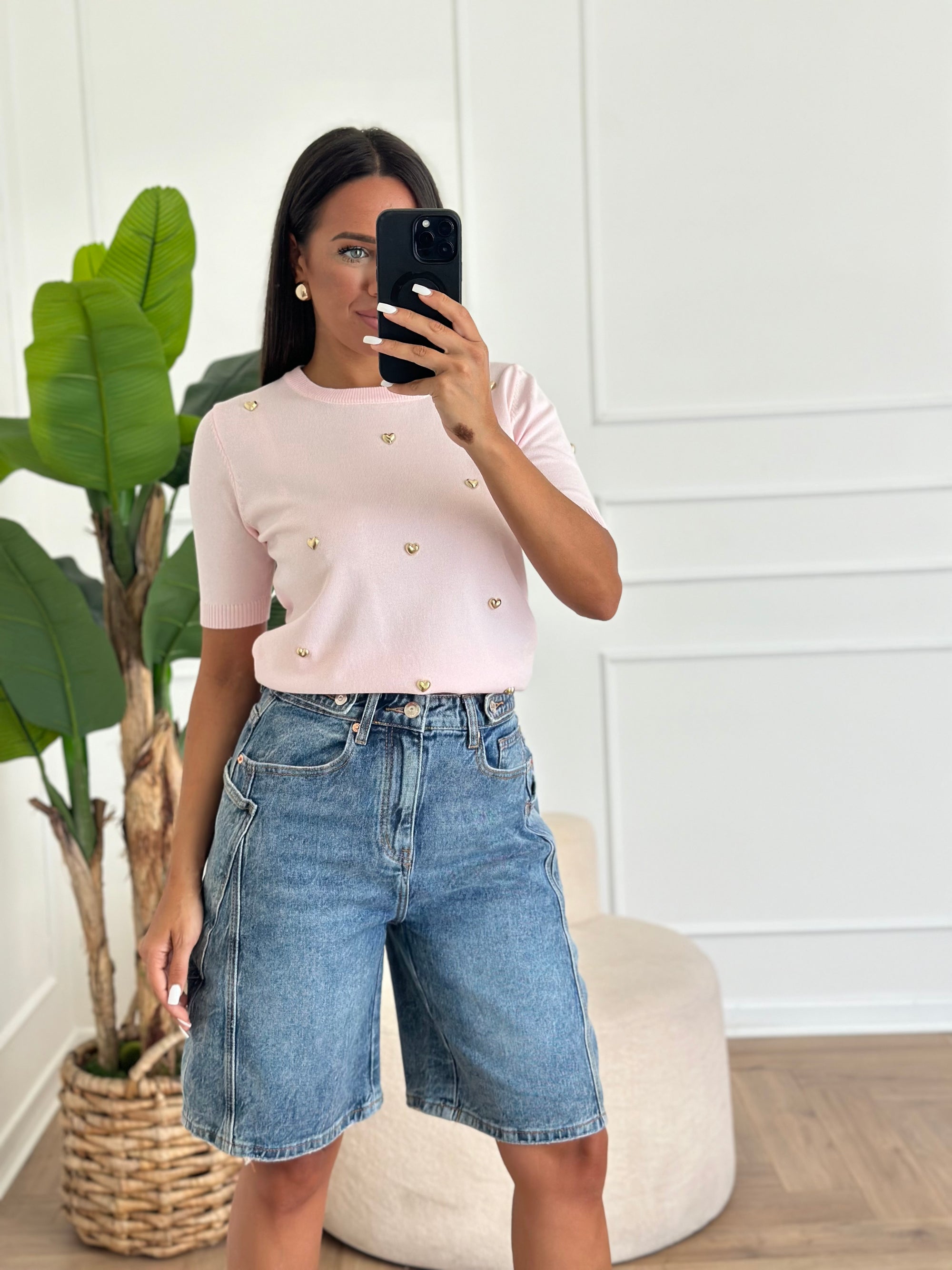 shirt amour rosa