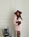 Giacca diamond rosa