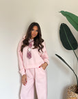 Coordinato con cravatta rosa