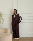 Coordinato Jessica bordeaux