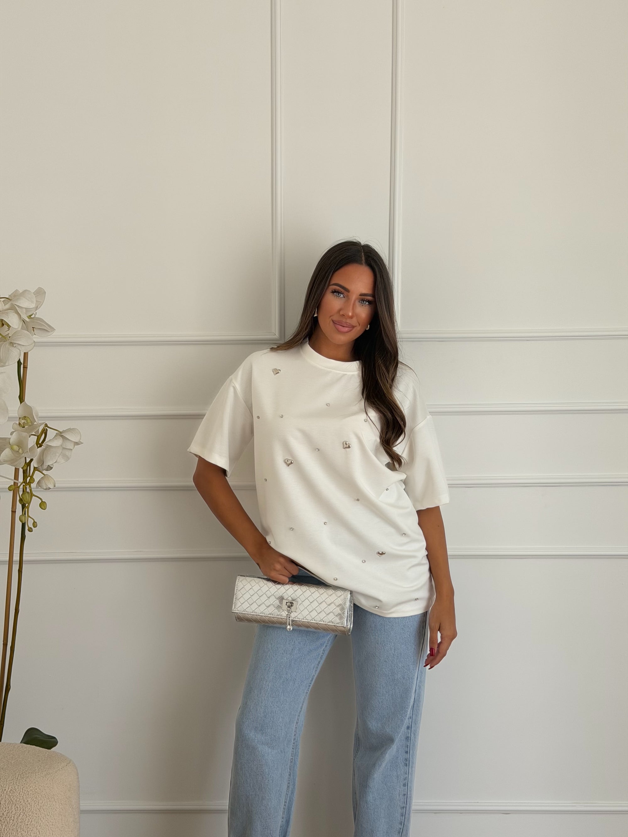 Maxi shirt bianca