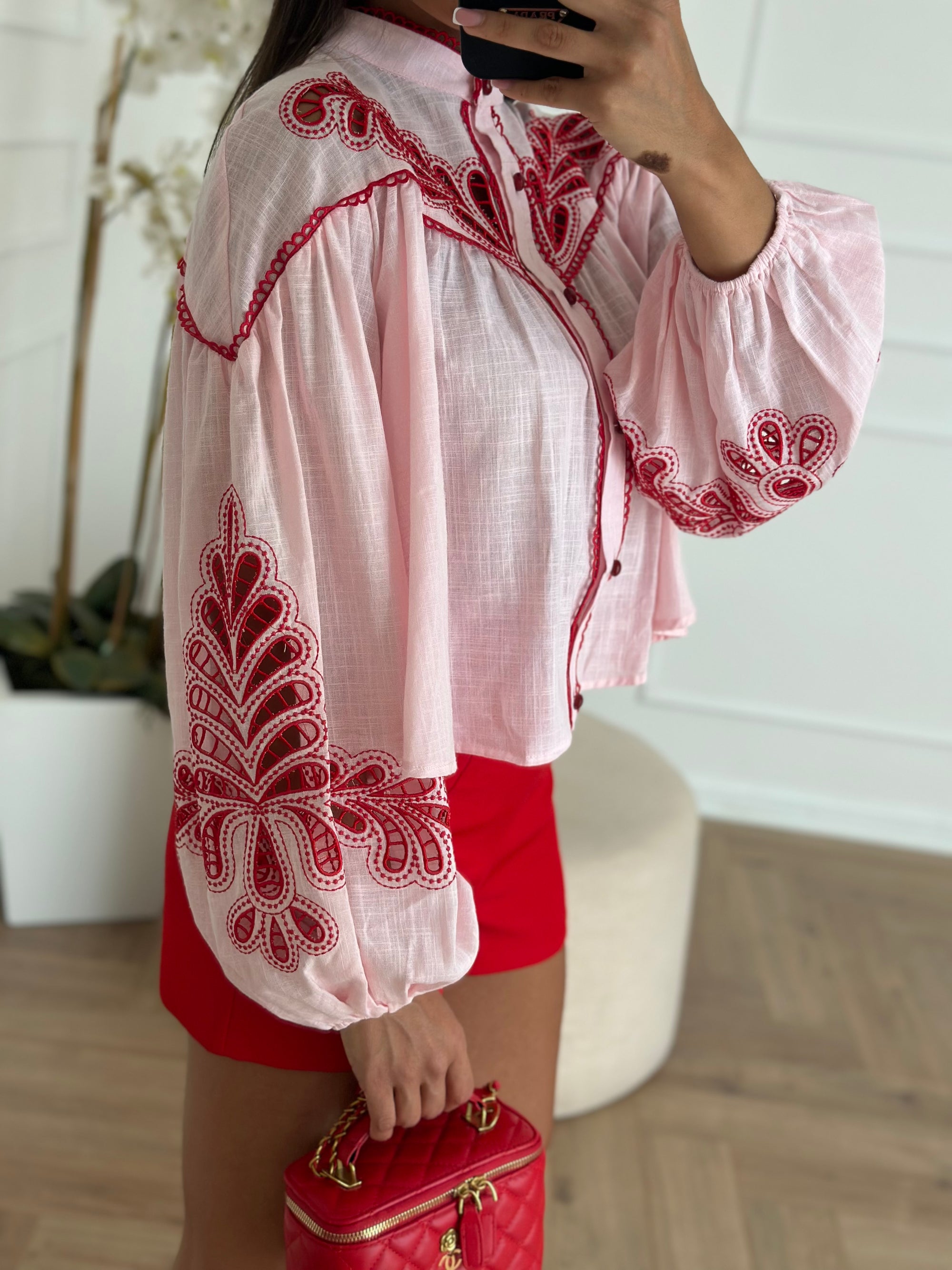 camicia fresh rosa