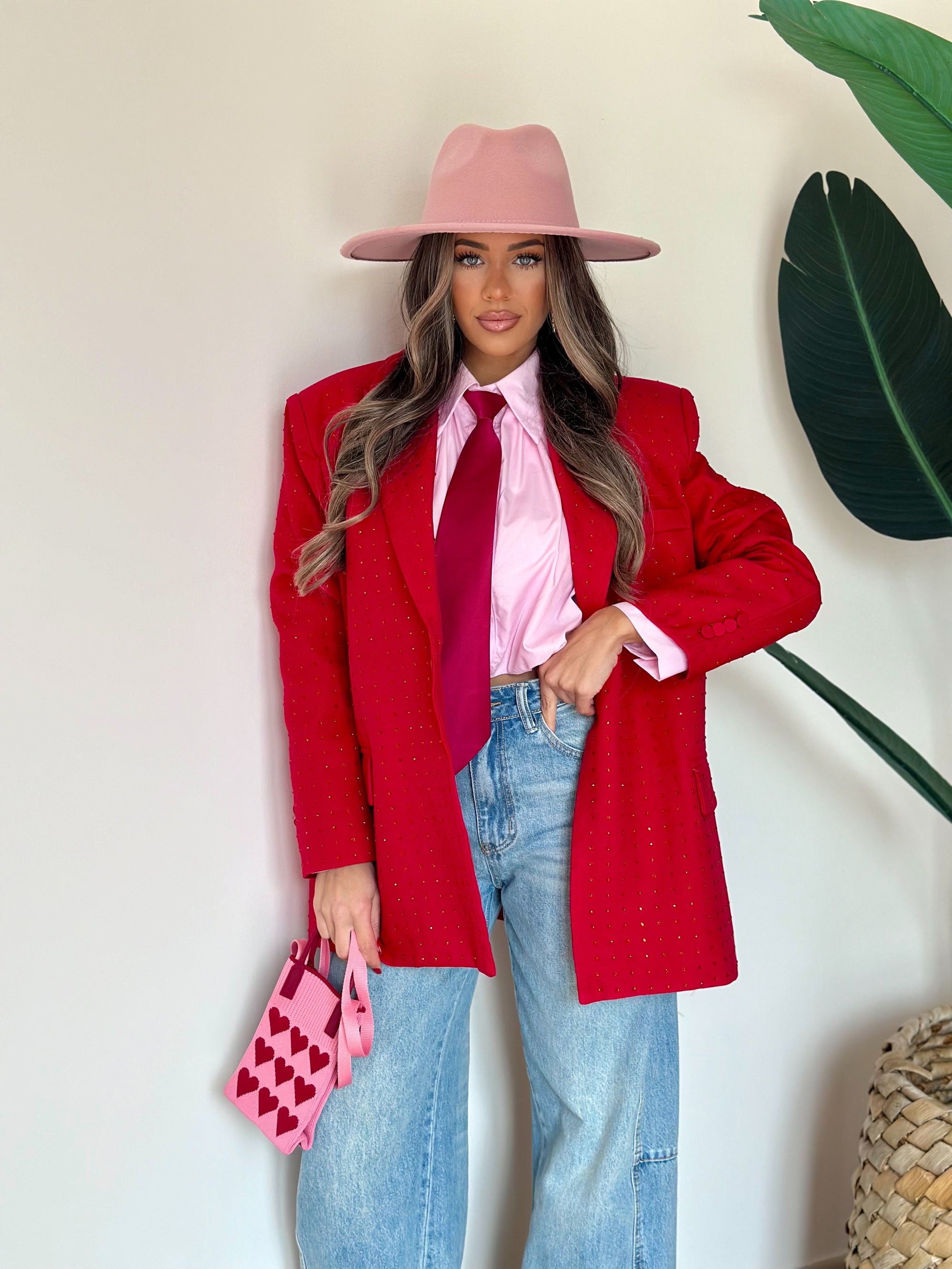 Giacca diamond red