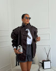 giacca melany bordeaux
