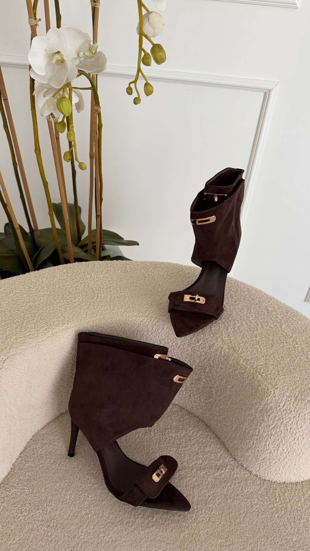 Tacco nelton marrone