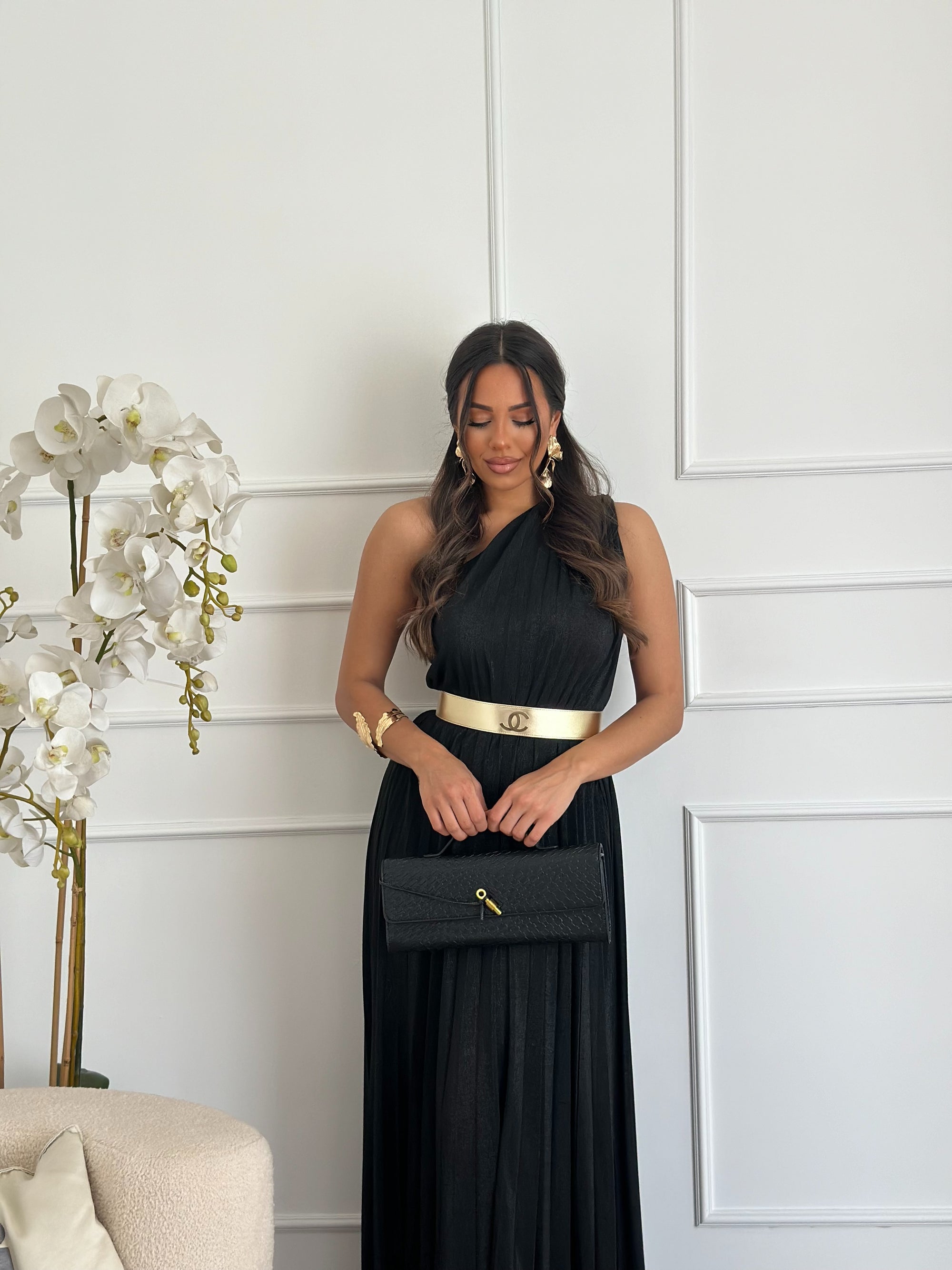 Abito lurex nero