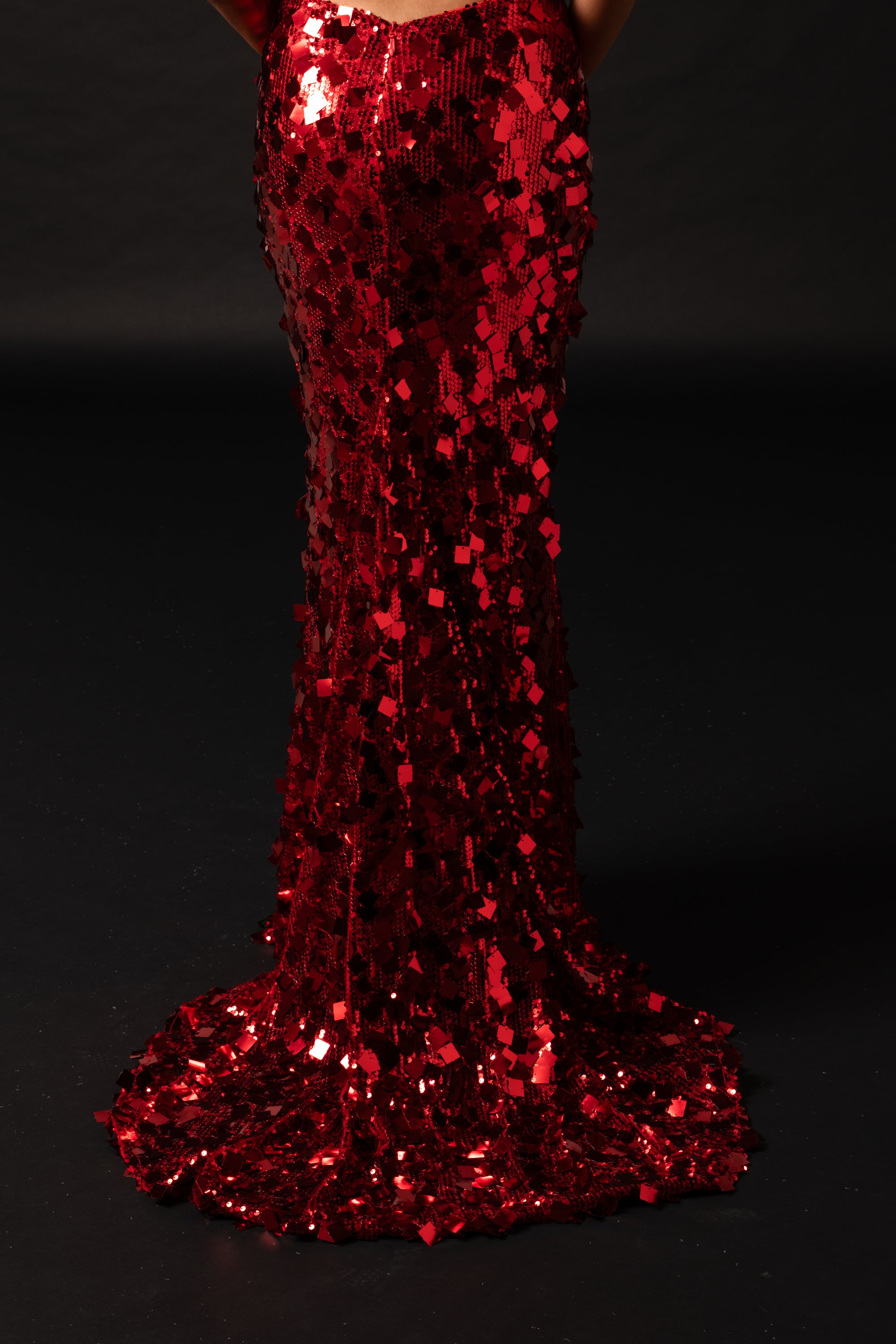 Abito opal mirage rosso